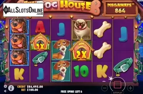 Free Spins 2. The Dog House Megaways from Pragmatic Play