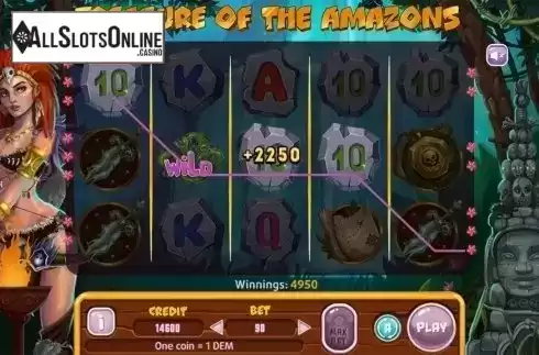 Game workflow 2. Treasure Of The Amazons from X Line