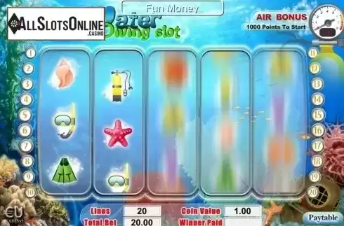 Screen5. Under Water Diving Slot from SkillOnNet