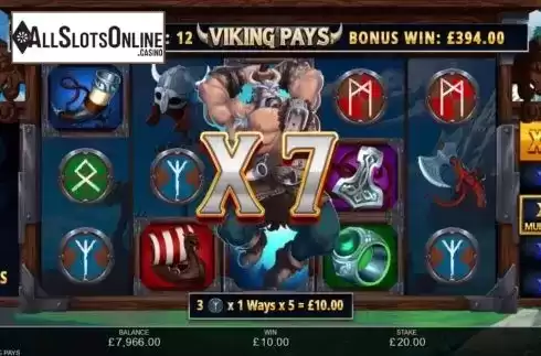 Free Spins 4. Viking Pays from Inspired Gaming
