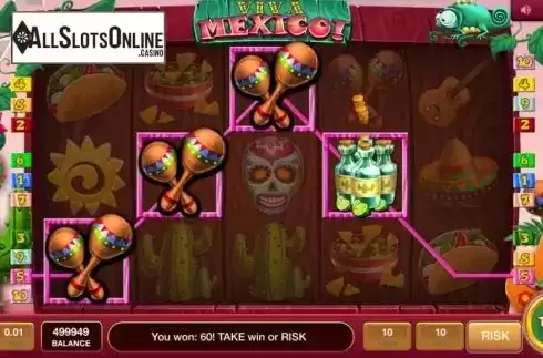 Win screen. Viva Mexico (InBet Games) from InBet Games