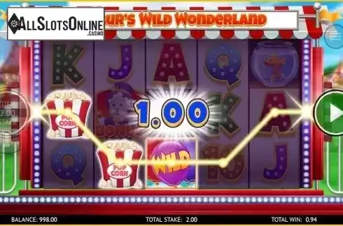 Wild win screen. Wilbur's Wild Wonderland from CORE Gaming
