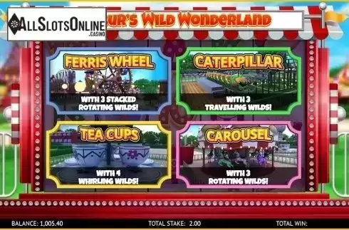 Bonus screen 2. Wilbur's Wild Wonderland from CORE Gaming
