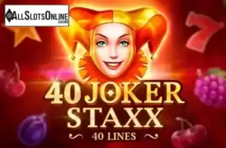 40 Joker Staxx: 40 lines. 40 Joker Staxx: 40 lines from Playson
