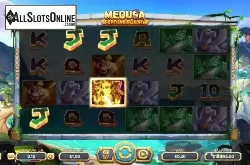 Win Screen 1. Medusa: Fortune and Glory from Dream Tech