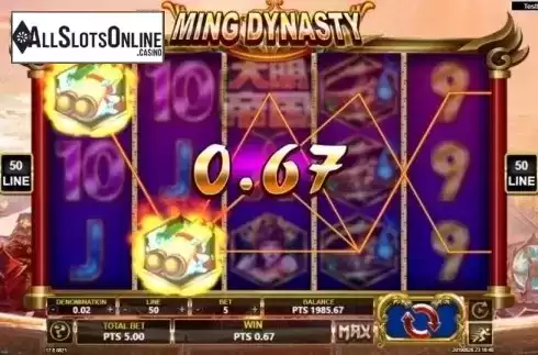 Win Screen 1. Ming Dynasty (Spadegaming) from Spadegaming