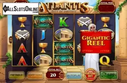 Screen 4. Atlantis: City of Destiny from Inspired Gaming