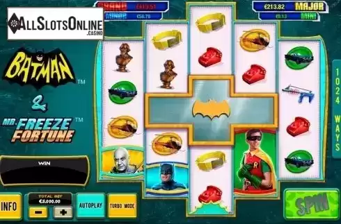 Screen8. Batman & Mr Freeze Fortune from Playtech