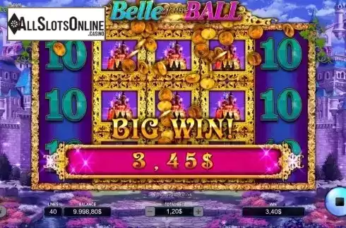 Win Free Spins screen