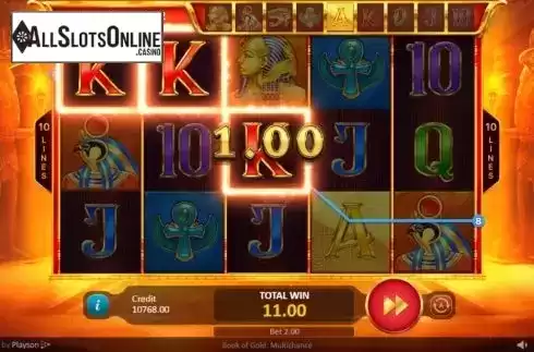 Free Spins 2. Book of Gold Multichance from Playson