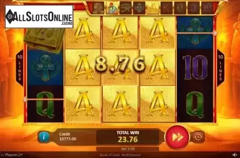 Free Spins 4. Book of Gold Multichance from Playson