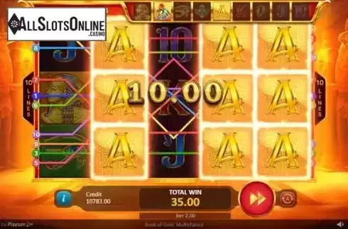 Free Spins 5. Book of Gold Multichance from Playson