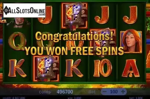 Free Spins Game screen 3
