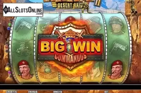 Big Win. Commandos II Desert Raid from Octavian Gaming