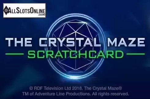 Crystal Maze Scratchcard. Crystal Maze Scratchcard from Gamesys