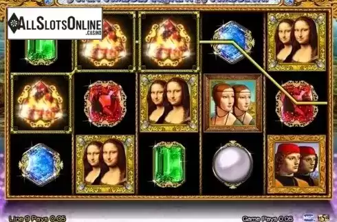 Win Screen2. Double Da Vinci Diamonds from High 5 Games