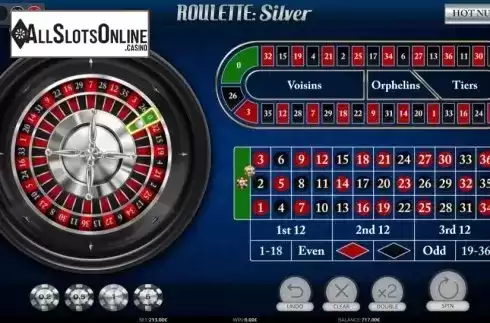 Game Screen 3. European Roulette Silver from iSoftBet