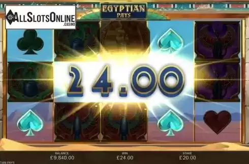 Win Screen 1. Egyptian Pays from Inspired Gaming