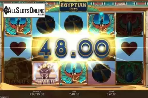 Win Screen 2. Egyptian Pays from Inspired Gaming
