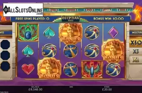 Free Spins 2. Egyptian Pays from Inspired Gaming