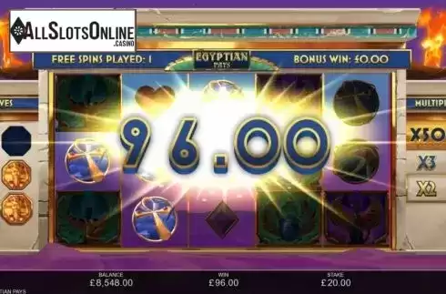 Free Spins 3. Egyptian Pays from Inspired Gaming