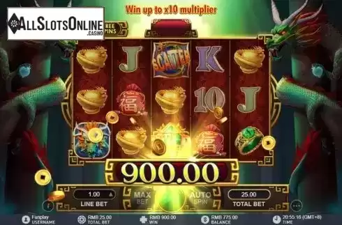 Free Spins. Fortune Dragon (GamePlay) from GamePlay