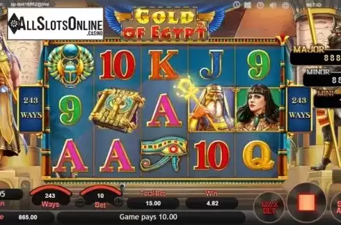 Win Screen 2. Gold of Egypt (SimplePlay) from SimplePlay