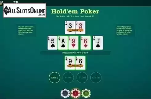 Win screen. High Roller Hold'em Poker (OneTouch) from OneTouch