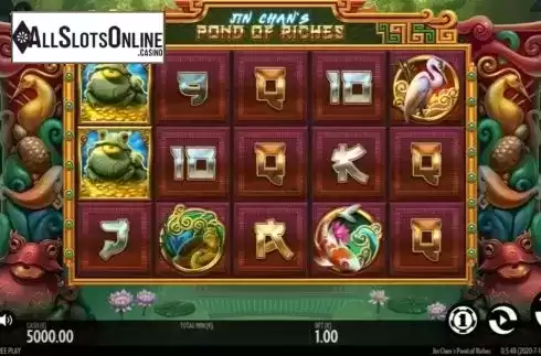 Reel Screen. Jin Chan’s Pond of Riches from Thunderkick