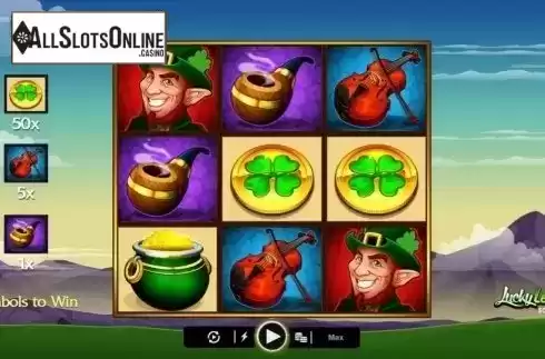 Game Screen 3. Lucky Leprechaun Scratch from Microgaming