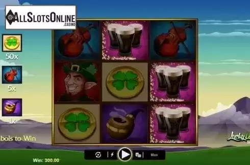 Game Screen 4. Lucky Leprechaun Scratch from Microgaming