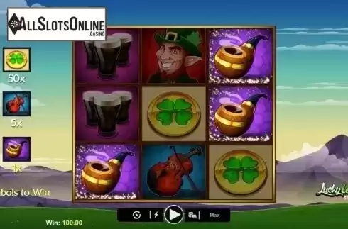Game Screen 5. Lucky Leprechaun Scratch from Microgaming