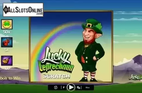 Game Screen 1. Lucky Leprechaun Scratch from Microgaming