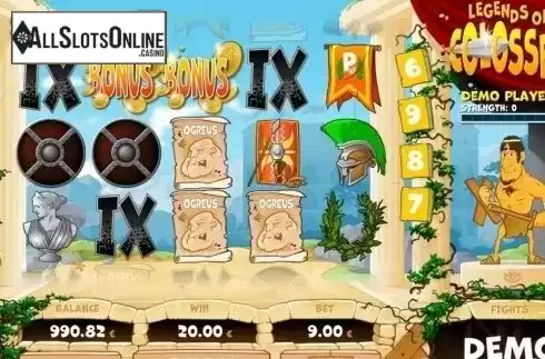Win Screen . Legends of the Colosseum from PAF