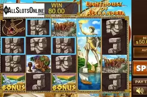 Game workflow 2. Lighthouse of Alexandria from PlayStar