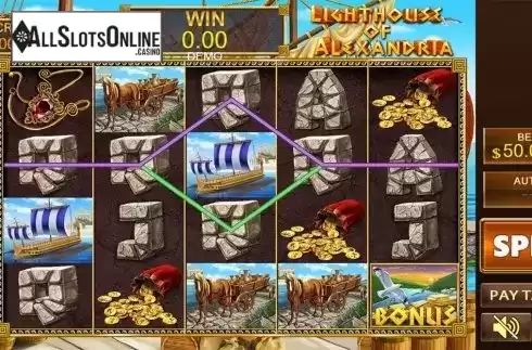 Game workflow 3. Lighthouse of Alexandria from PlayStar