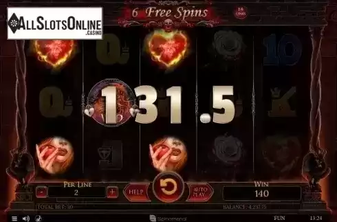 Free Spins 3. Lilith's Passion 15 lines from Spinomenal