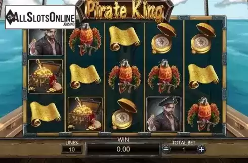 Start screen. Pirate King (Dragoon Soft) from Dragoon Soft