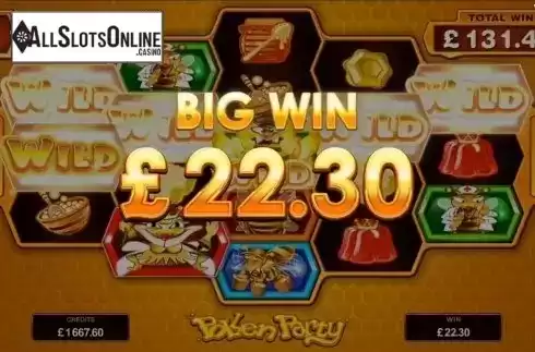 Screen 8. Pollen Party Online Slot from Microgaming
