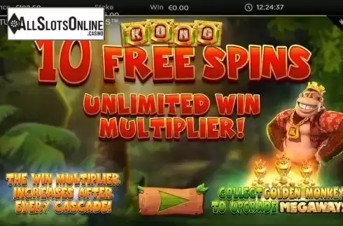 Free Spins 2. Return of Kong Megaways from Blueprint