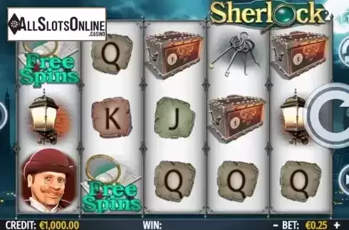 Reel Screen . Sherlock (Octavian Gaming) from Octavian Gaming