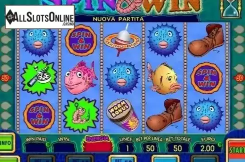 Reel Screen. Spin & Win (Octavian Gaming) from Octavian Gaming