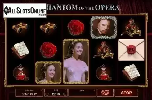 Win screen 2. The Phantom of the Opera (Microgaming) from Microgaming