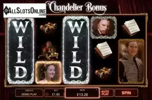Wild Win screen. The Phantom of the Opera (Microgaming) from Microgaming