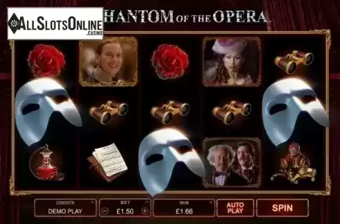 Scatter screen. The Phantom of the Opera (Microgaming) from Microgaming