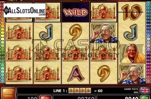 Screen2. The Wonders Of Taj Mahal from Casino Technology