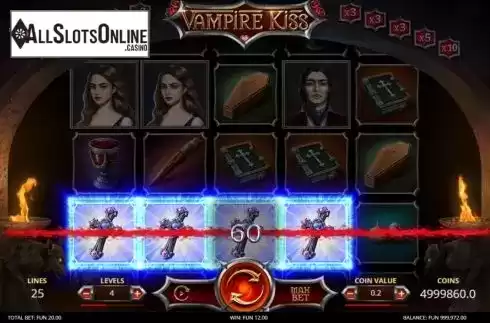 Win screen 2. Vampire Kiss (Leap Gaming) from Leap Gaming