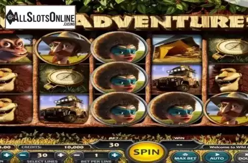 Reel Screen. Van Pelts Wild Adventure from Nucleus Gaming