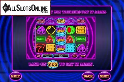 Screen4. Vegas Slots: Pay It Again from Blueprint