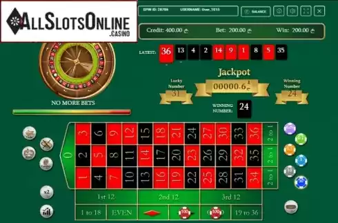 Win Screen 2. Virtual Classic Roulette from Smartsoft Gaming